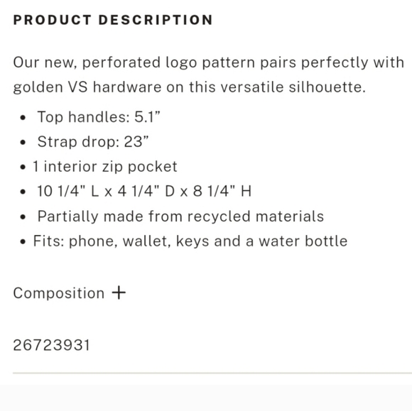 NWT! GORGEOUS VICTORIA'S SECRET COCONUT WHITE CROSSBODY SATC… - Picture 12 of 13